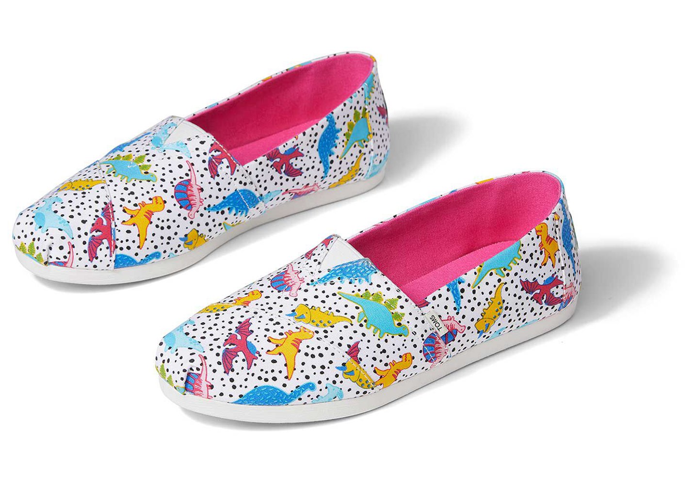 Toms Alpargata Dinosaur Doodles Espadrille Multicolor - Womens - 45623-ZIRX